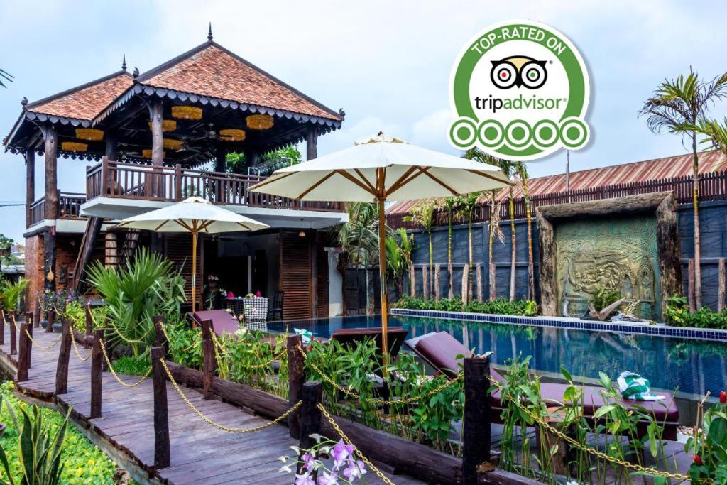 Khmer Paradise Villa Siem Reap Exterior photo